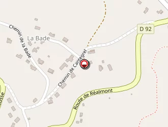 Carte de Deletang Elisabeth à Lautrec