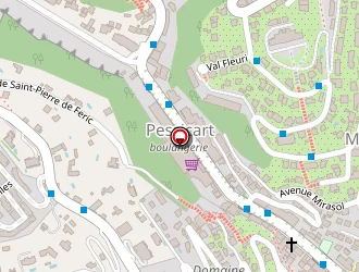 Carte de Jardins Des Jasmins à Nice