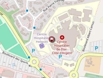 Carte de Pinque Geneviève à Dax