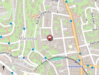 Carte de Carrefour City à Nice