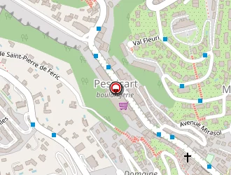 Carte de Sahm Jardins à Nice