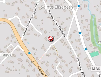 Carte de Vergnaud Catherine à Vence