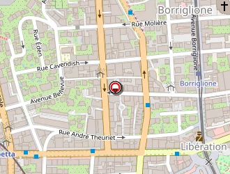 Carte de Cogelec à Nice