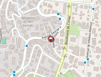 Carte de Braka Robert à Nice