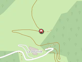 Carte de De La Dournie à Lunas