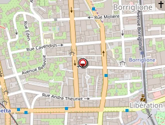 Carte de Gi-web à Nice