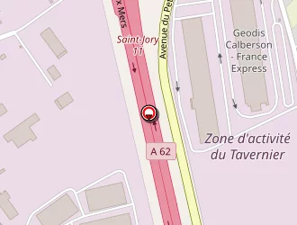 Carte de Centrakor à Saint-alban