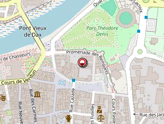 Carte de Brunet Jacques à Dax