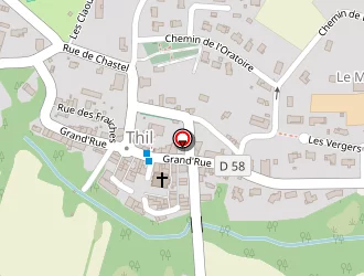 Carte de Complexe Sportif à Thil