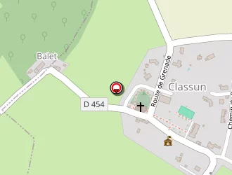 Carte de Aux Sources Chiouleben à Classun