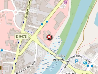 Carte de Axa Goussebaire - Des Déserts - Du Moulin Agents Généraux à Dax