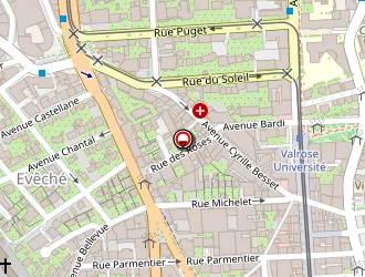 Carte de Institut Metasophia à Nice