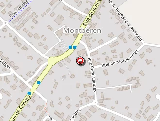 Carte de Roche Daniel à Montberon