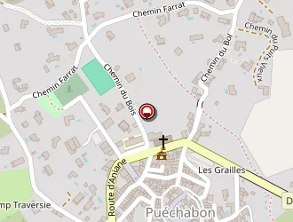 Carte de La Poste à Puéchabon