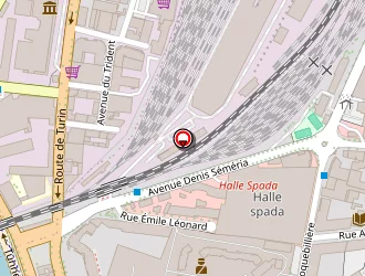 Carte de Terminus St Roch à Nice