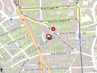 Carte de Pierson à Nice