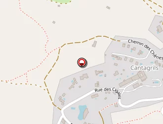 Carte de Le Mas De Cantagrils à Argelliers