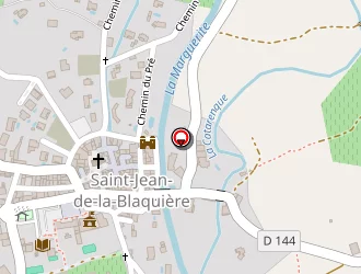 Carte de La Poste à Saint-jean-de-la-blaquière