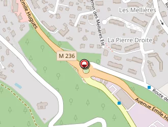 Carte de Auto Ecole Pégase à Vence