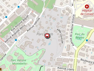 Carte de Pressing De Cimiez à Nice