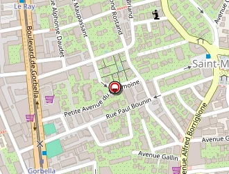 Carte de Rinaldini Jean-louis à Nice