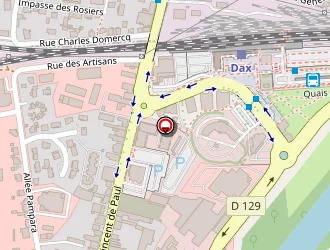 Carte de Perle De Chine à Dax