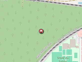 Carte de A S P T T à Dax