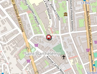 Carte de Barni Gérard à Nice