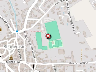 Carte de Sauniere à Beauvoisin