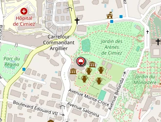 Carte de Magne Cécile à Nice