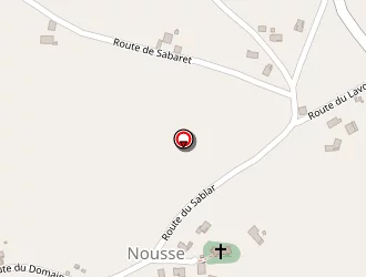 Carte de Camping Lapartence à Nousse