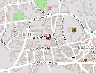 Carte de Cayzac Yannick à Beauvoisin