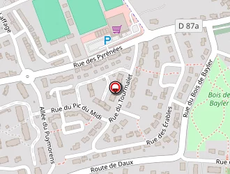 Carte de Orpil à Merville