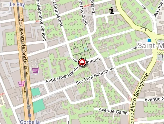 Carte de Maxant Benjamin à Nice