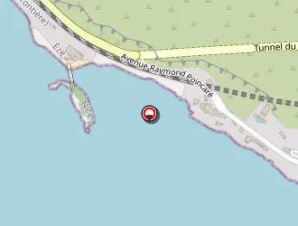 Carte de Cap Estel à Èze