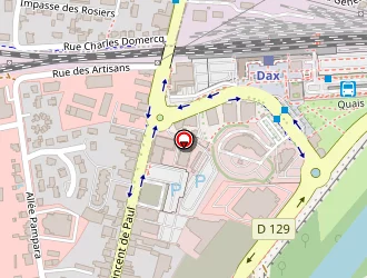 Carte de Gd Finances à Dax