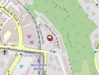 Carte de Piscine Saint Roch à Nice