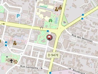 Carte de Komilfo Sunstores Adhérent Indépendant à Dax