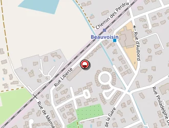 Carte de La Poste à Beauvoisin