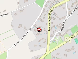 Carte de Favier Katia à Fontvieille