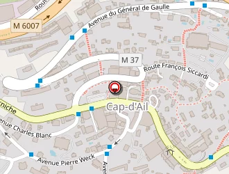 Carte de Camelias Villa à Cap-d'ail