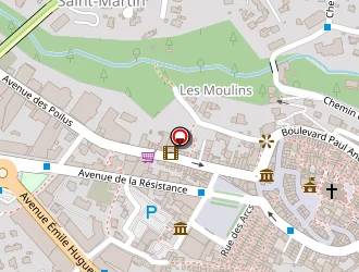 Carte de Allfitness à Vence