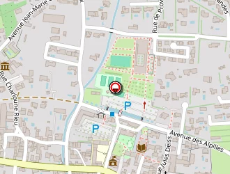 Carte de Le Centre à Maussane-les-alpilles