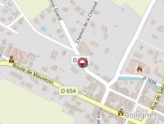 Carte de Boulodrome à Cologne