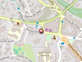 Carte de Véronique Bertrand à Vence