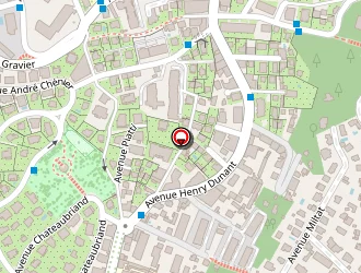 Carte de Comptoir Des Savoirs à Nice