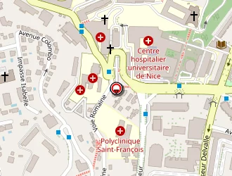 Carte de Auberge De Cimiez à Nice