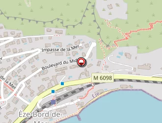 Carte de Couprie Christiane à Èze