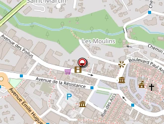 Carte de Atelier Philippe L.g à Vence