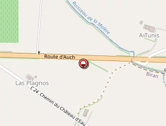 Carte de Mairie à Biran